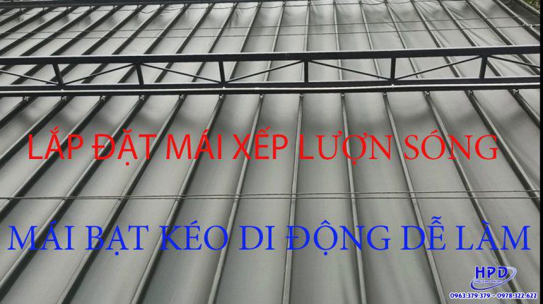 Mái xếp di động Hòa Phát Đạt