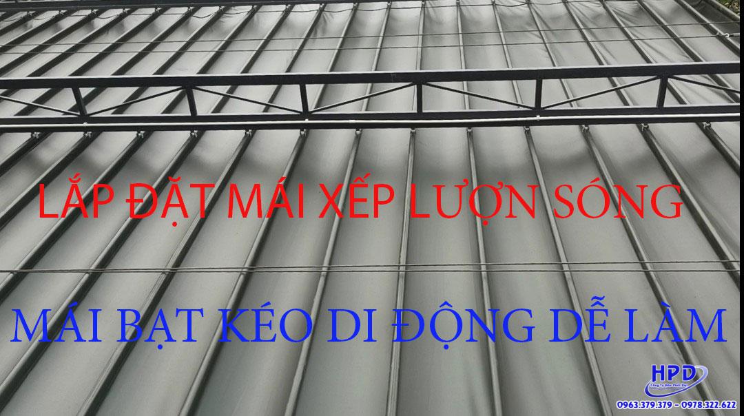 Mái xếp di động Hòa Phát Đạt