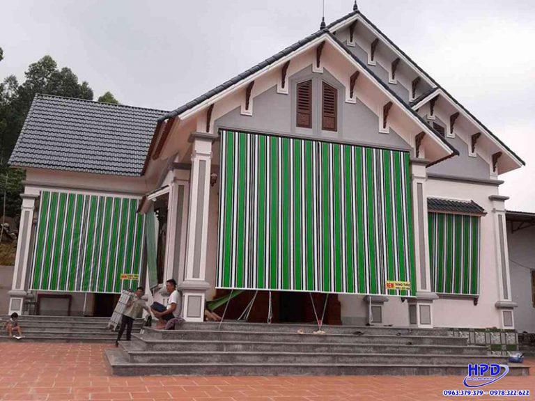 bạt che tự cuốn