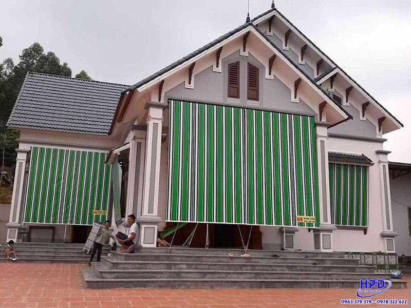 bạt che tự cuốn