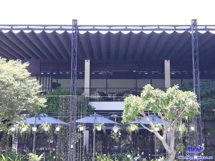 Bạt che ngoài trời Hà Nội
