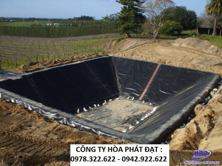 Bạt lót hồ Phú Yên