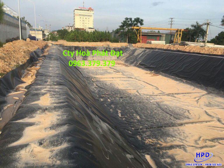 Bạt lót hồ Khánh Hòa