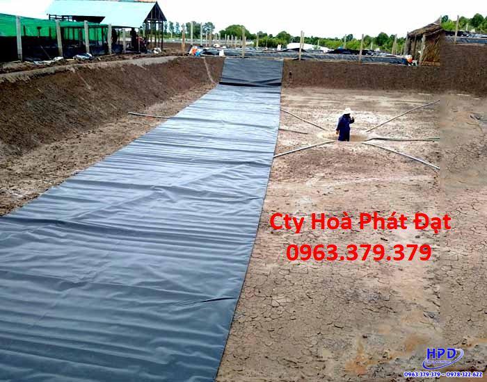 Bạt lót hồ Lạng Sơn