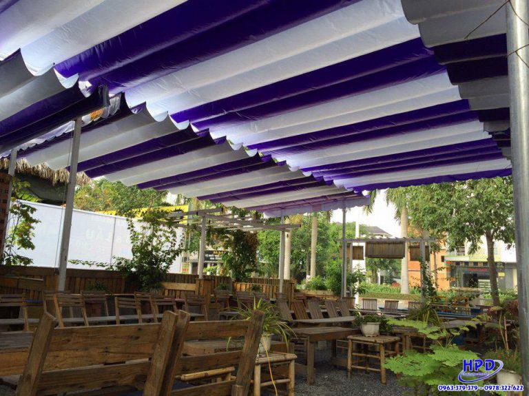 mái bạt lùa di động