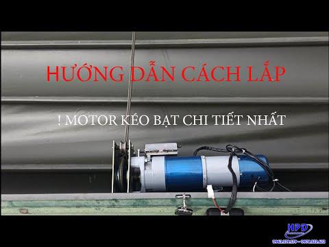 Motor kéo bạt che Long An