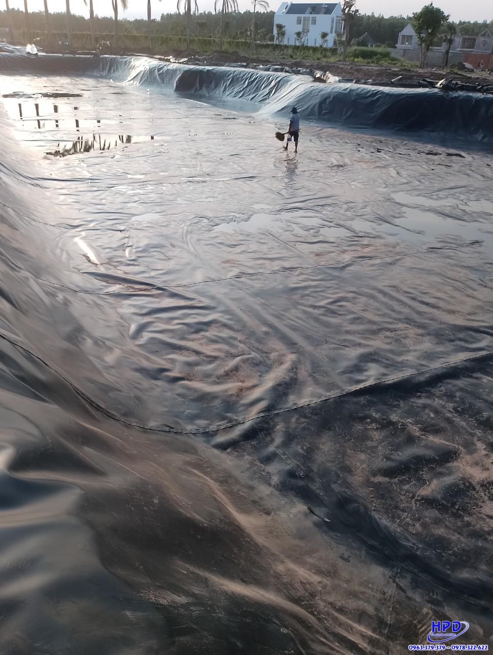 Bạt lót hồ cá HDPE
