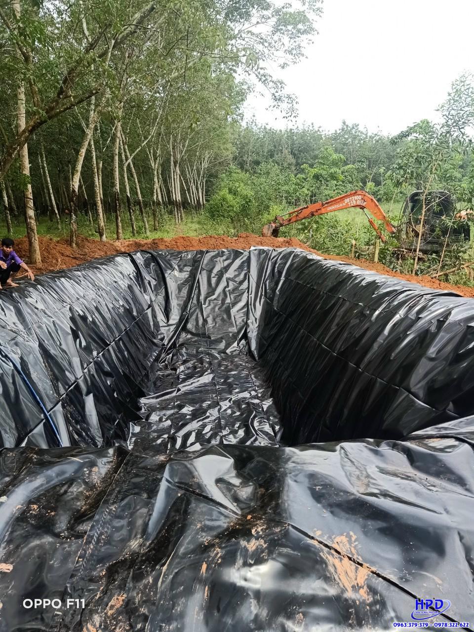 Bạt lót hồ cá HDPE