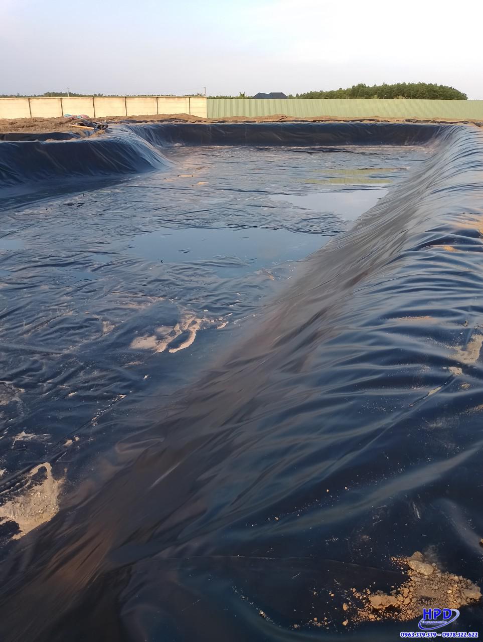 Hình ảnh : Bạt lót hồ cá HDPE có bán quyền của Hòa Phát Đạt - 0963.379.379
