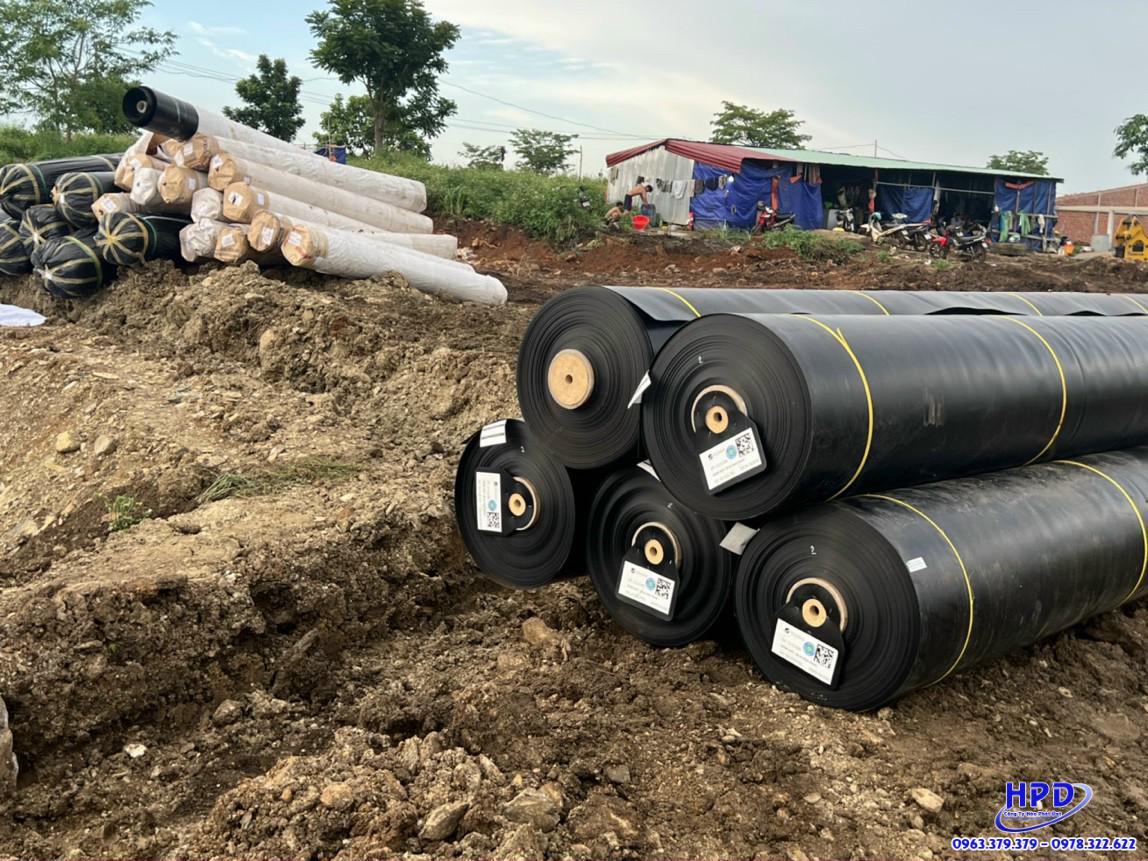 Thi công màng chống thấm HDPE