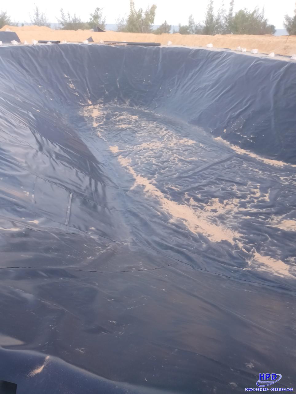 Thi công màng bạt chống thấm HDPE Hòa Phát Đạt