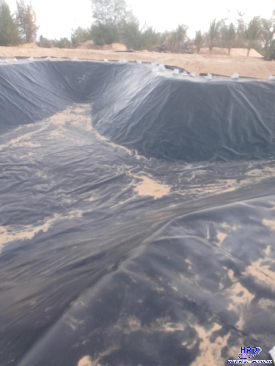 Thi công màng bạt chống thấm HDPE Hòa Phát Đạt