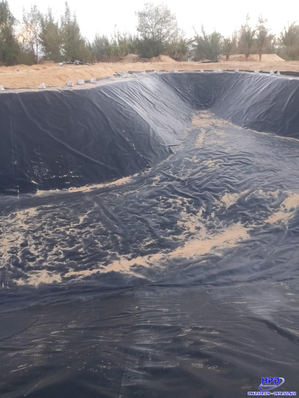 Thi công màng bạt chống thấm HDPE Hòa Phát Đạt