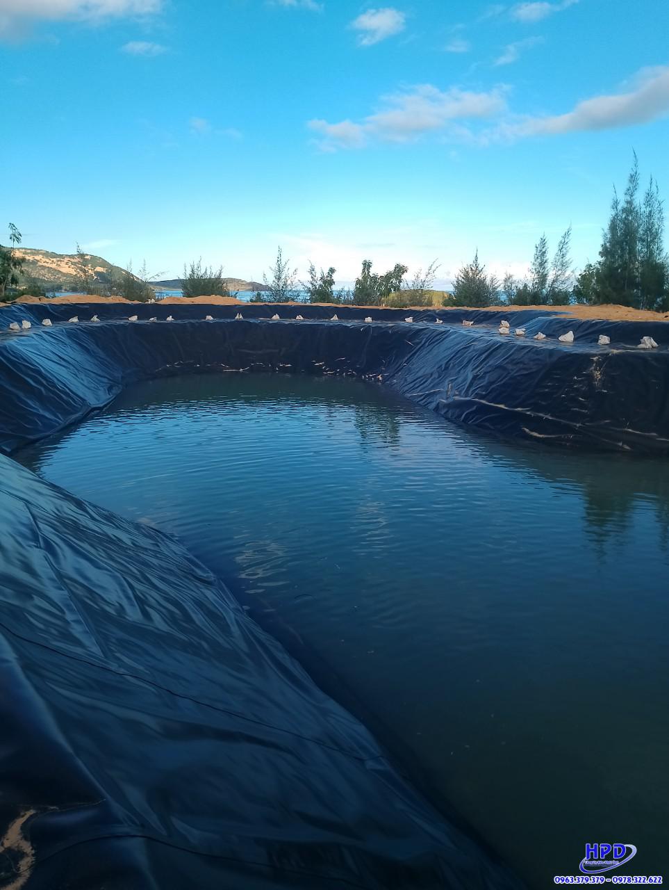 Thi công màng bạt chống thấm HDPE Hòa Phát Đạt