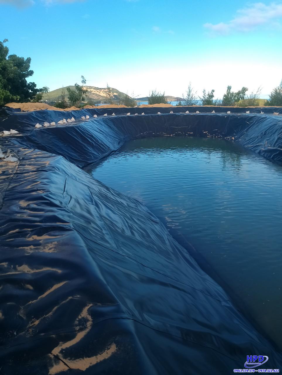 Thi công màng bạt chống thấm HDPE Hòa Phát Đạt