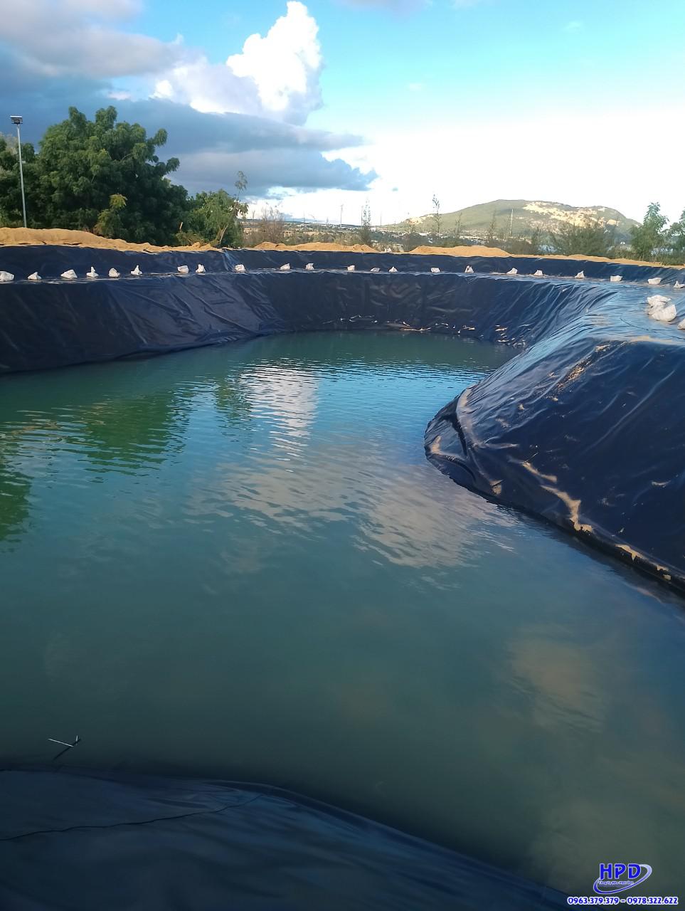 Thi công màng bạt chống thấm HDPE Hòa Phát Đạt