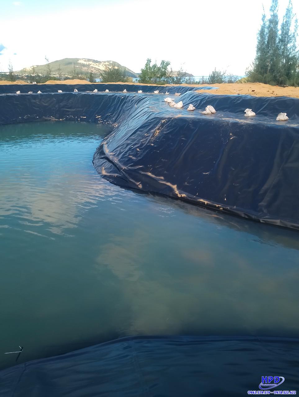 Thi công màng bạt chống thấm HDPE Hòa Phát Đạt