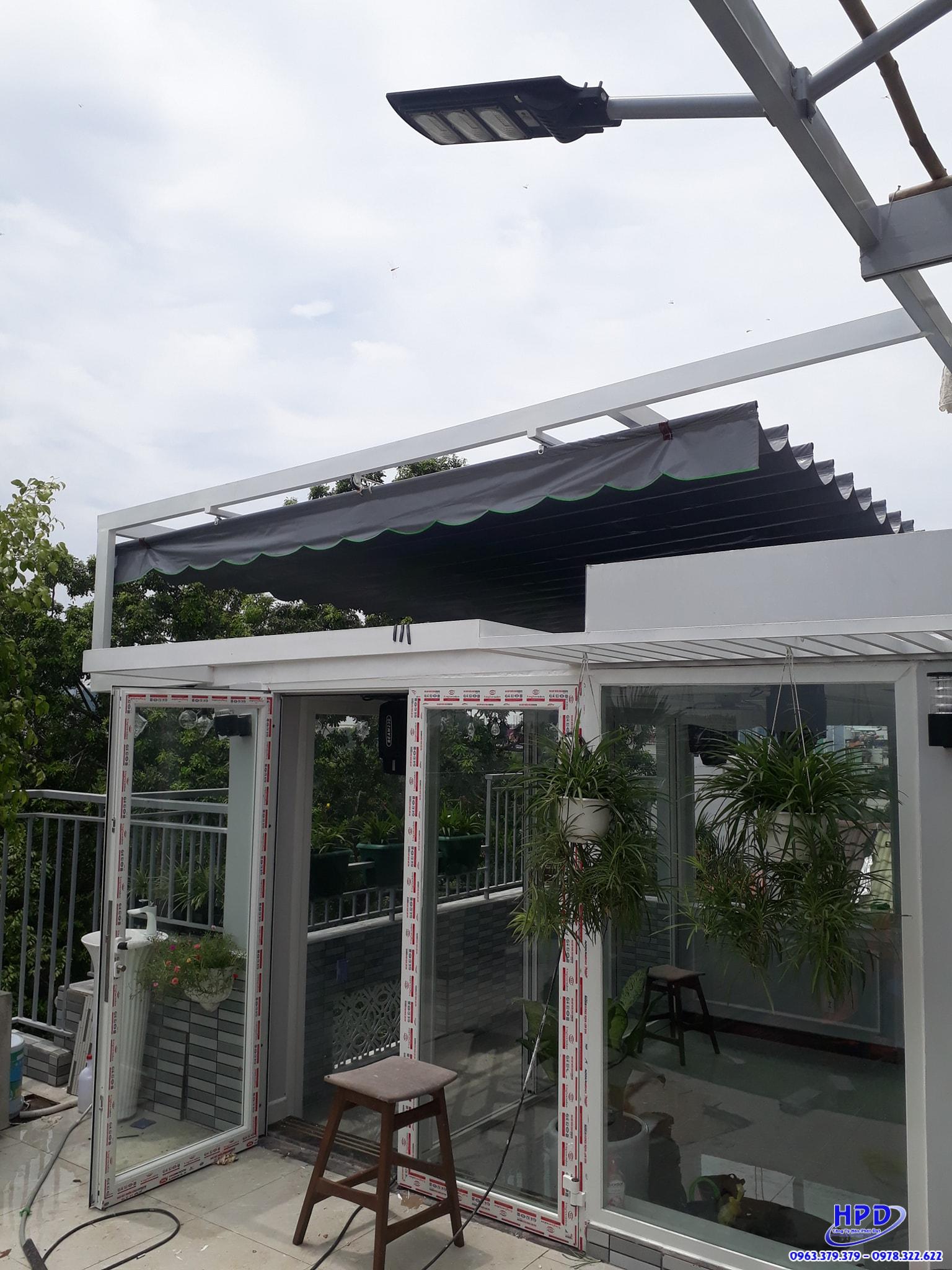 MÁI XẾP BẠT KÉO TẠI ĐÀ LẠT
